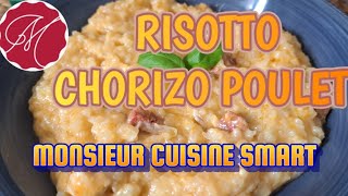 🥰 RISOTTO CHORIZO POULET 🤗 MONSIEUR CUISINE SMART 🥰 monsieurcuisinesmart [upl. by Kingsley590]