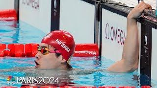 China RUMBLES to the men’s 4x100 medley relay gold medal  Paris Olympics  NBC Sports [upl. by Gnot]