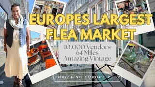 Vintage Resellers Bucket List Lille France Antique Braderie Flea Market Paradise [upl. by Ahsikat]