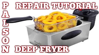 HOW TO REPAIR TROUBLESHOOT AND TEST PALSON DEEP FRYER  TAGALOG [upl. by Jeramie442]