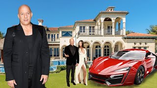 Vin Diesel Lifestyle 2024 Wife Income House Cars Family Biography Movies Daughter ampNet Worth [upl. by Seuguh646]