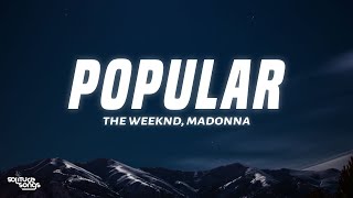 The Weeknd Playboi Carti amp Madonna  Popular Lyrics [upl. by Attelliw]