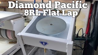 Diamond Pacific 8RL Flat Lap Lapidary Machine [upl. by Redman640]