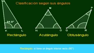 Clasificación de los triángulos según sus lados y sus ángulos [upl. by Hebel]