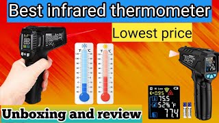 How to use infrared thermometer gun in HindiUrdu how to use set and use infrared thermometer [upl. by Einatirb]