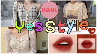 أحسن موقع للستايلات الكورية YesStyle  مشترياتي 🛍 [upl. by Warfeld]