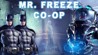 Defeating Mr Freeze Together COOP Hard Difficulty  Batman Arkham City [upl. by Coucher]