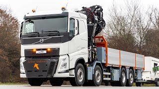 VOLVO FH 540 mit FASSI F710 RA 227  LYMA Kran und Fahrzeugbau [upl. by Rorie]