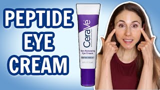 NEW CERAVE SKIN RENEWING EYE CREAM 👁 DERMATOLOGIST DrDrayzday [upl. by Ellemrac427]