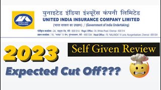 UIIC AO Expected Cut Off 2023 UIIC AO Exam Review 2023  UIIC AO General Awarness UIIC Result 2023 [upl. by Dietsche]