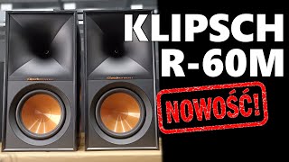 Klipsch R60M  Nowe kolumny półkowe od Amerykanów  Monitory  Podstawkowe [upl. by Araes]