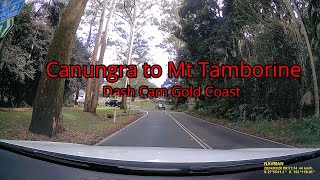 Gold Coast Dash Cam  Canungra to Mount Tamborine [upl. by Olivero486]