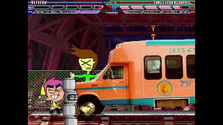 MUGEN Fight  Timmy Turner vs TheIranSonic [upl. by Attenna]