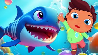 Baby Shark Doo Doo Doo and Row Row Row Your Boat  Nursery Rhymes  Kids Songs  Cocomelon [upl. by Naujal]