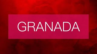 Granada  Karaoke [upl. by Laraine]