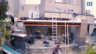 aanbouw of uitbouw timelapse bouw verslag [upl. by Bannasch]