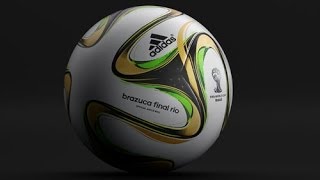 Adidas Brazuca Finale OMB WM 2014 Endspielball [upl. by Alikee]