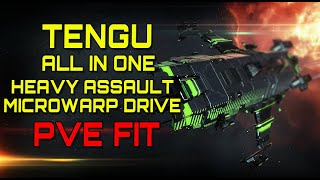 Eve Online  TENGU  PART 2  ALL IN ONE FITTING GUIDE new bro friendly [upl. by Novoj]