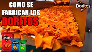 CÓMO SE FABRICAN los DORITOS con queso  ASÍ se HACEN los NACHOS [upl. by Wynnie]