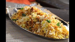 Prawn Biryani  Sanjeev Kapoor Khazana [upl. by Tailor]