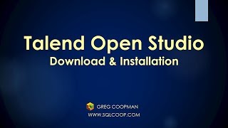 Simple Install Talend Open Studio  Its Easy  Easy Demo [upl. by Alleira]