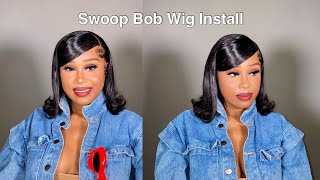 SWOOP BANG BOB W Flipped Ends Ft LuvWinHair [upl. by Immas303]