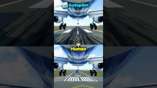 Autopilot VS Human Landing an Airplane Boeing 757 Edition [upl. by Charlot]