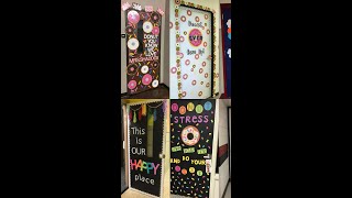 8 Classroom door decoration ideas😍 diy [upl. by Eeznyl]