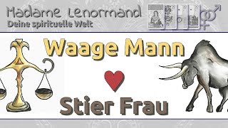 Waage Mann amp Stier Frau Liebe und Partnerschaft [upl. by Ioyal]