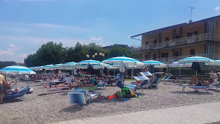 Spiaggia Romantica Manerba del Garda Lago Di Garda Italy [upl. by Hatokad524]