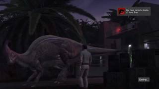 Jurassic Park The Game Gameplay HD  Lysine into the water supply  Part 13 [upl. by Yatnahs]