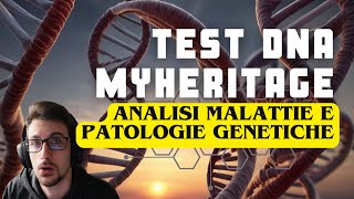 Test DNA MyHeritage  Analisi malattie genetiche [upl. by Aniretak557]