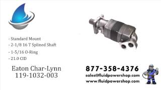 CHARLYNN ®  EATON ® 1191032003 NEW HYDRAULIC MOTOR [upl. by Lucais]