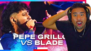 PEPE GRILLO vs BLADE  REACCION Cuartos  Red Bull Batalla Chile 2023 [upl. by Veradis]