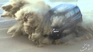 تطير و دعم لكزس Lexus LX570 Sand Dunes Climbing [upl. by Aksehcnarf285]