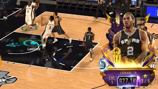 Finals MVP Kawhi Leonard Gameplay NBA 2K MOBILE [upl. by Anade13]