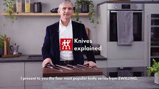 About our Knives Top 4 Knife Series  ZWILLING [upl. by Alcina950]