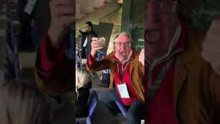 Ray hudson while watching messi score 2nd freekick in a single match vs espanyol [upl. by Ruosnam186]