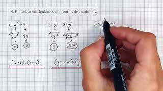 DIFERENCIA DE CUADRADOS  Casos de Factoreo  Unidad 2  Cuadernillo UNS [upl. by Ahsennek532]