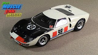 Revell Ford GT40 1966 24 Hours of Daytona Winner P1015 Build [upl. by Cariotta505]