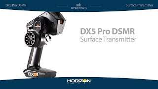 Spektrum DX5 Pro Surface Transmitter [upl. by Aihsenyt]