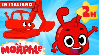 La mia scavatrice rossa  Cartoni Animati per Bambini  Morphle in Italiano [upl. by Zins]