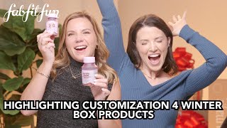 Closeup on Customization 4  FabFitFun 2024 Winter Box [upl. by Norrabal752]