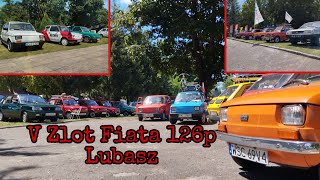 🚘 V Zlot Fiata 126p  Lubasz 🚘 [upl. by Hgielime695]