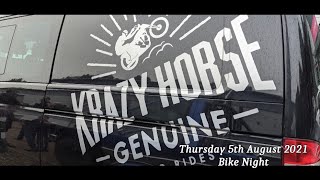 Krazy Horse Customs Bike Night 5th august 2021 [upl. by Ahsemac]