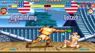 FT5 ssf2xjr1 Digitalinfamy US vs Voltech US Super SF II X ssf2x ssf2 Fightcade Sep 25 [upl. by Malti]