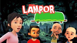 Upin Ipin desa durian runtuh di teror Hantu LAMPOR  Keranda terbang [upl. by Sass]