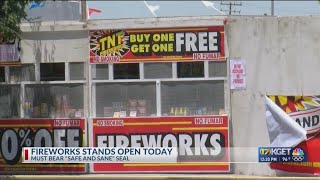 Fireworks stands open for business across Kern raise funds for high schools [upl. by Shamrao55]