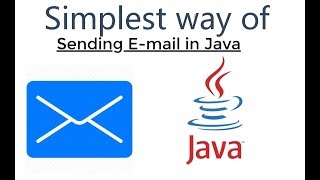 Simplest way to send email in java using gmail id  how to send email in java using gmail [upl. by Ennirak]