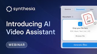 🪄 AI Video Assistant  Synthesia CEO Livestream [upl. by Ayekehs100]